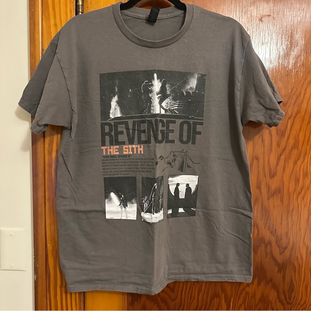 Star Wars Revenge of the Sith Gray T-Shirt